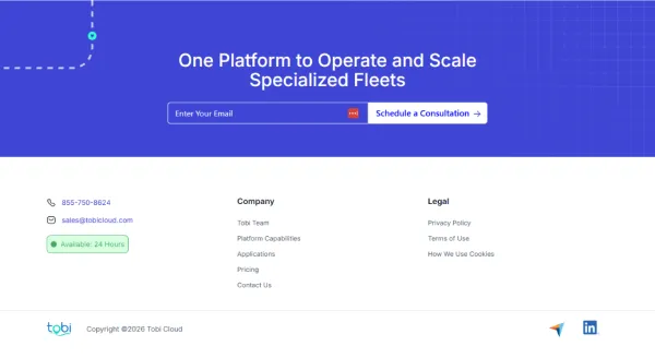 Footer after redesign