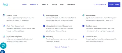 Navigation before redesign